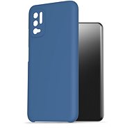 AlzaGuard Premium Liquid Silicone Case for Xiaomi Redmi Note 10 5G Blue - Phone Cover