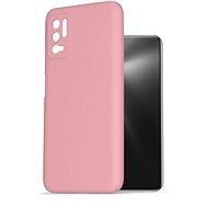 AlzaGuard Premium Liquid Silicone Case for POCO M3 Pro 5G Pink - Phone Cover