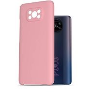AlzaGuard Premium Liquid Silicone Case for POCO X3 Pro Pink - Phone Cover