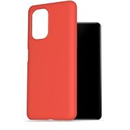 AlzaGuard Premium Liquid Silicone Case for POCO F3 Red - Phone Cover