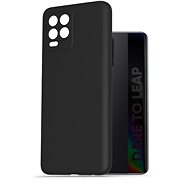 AlzaGuard Premium Liquid Silicone Case for Realme 8 Black - Phone Cover
