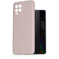 AlzaGuard Premium Liquid Silicone Case for Realme 8 Pink - Phone Cover