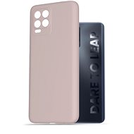 AlzaGuard Premium Liquid Silicone Case for Realme 8 Pro Pink - Phone Cover