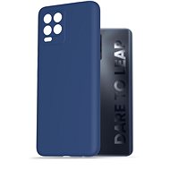 AlzaGuard Premium Liquid Silicone Case for Realme 8 Pro Blue - Phone Cover