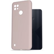 AlzaGuard Premium Liquid Silicone Case for Realme C21/C21Y Pink - Phone Cover