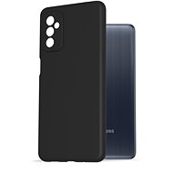 AlzaGuard Premium Liquid Silicone Case for Samsung Galaxy M52 5G Black - Phone Cover