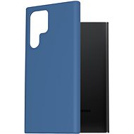 AlzaGuard Premium Liquid Silicone Case für Samsung Galaxy S22 Ultra - blau - Handyhülle