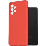 AlzaGuard Premium Liquid Silicone Case for Samsung Galaxy A53 Red - Phone Cover