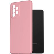 AlzaGuard Premium Liquid Silicone Case for Samsung Galaxy A73 Pink - Phone Cover