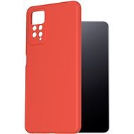 AlzaGuard Premium Liquid Silicone Case for Xiaomi Redmi Note 11 Pro Red - Phone Cover
