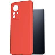 AlzaGuard Premium Liquid Silicone Case for Xiaomi 12 Pro Red - Phone Cover