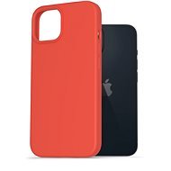 AlzaGuard Premium Liquid Silicone Case na iPhone 14 červený - Kryt na mobil