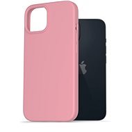 AlzaGuard Premium Liquid Silicone Case für iPhone 14 - rosa - Handyhülle