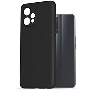 AlzaGuard Premium Liquid Silicone Case for Realme 9/9 Pro+ black - Phone Cover