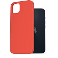 AlzaGuard Premium Liquid Silicone Case for iPhone 14 Plus red - Phone Cover