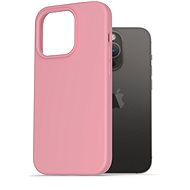 AlzaGuard Premium Liquid Silicone Case for iPhone 14 Pro pink - Phone Cover