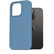 AlzaGuard Premium Liquid Silicone Case na iPhone 14 Pro modrý - Kryt na mobil