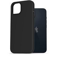 AlzaGuard Premium Liquid Silicone Case for iPhone 14 black - Phone Cover