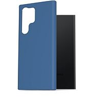 AlzaGuard Premium Liquid Silicone Case for Samsung Galaxy S23 Ultra 5G blue - Phone Cover