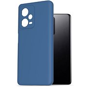 AlzaGuard Premium Liquid Silicone Case for Xiaomi Redmi Note 12 Pro+ / 12 Explorer Edition blue - Phone Cover