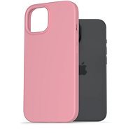 AlzaGuard Premium Liquid Silicone Case for iPhone 15 pink - Phone Cover