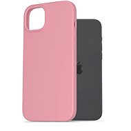 AlzaGuard Premium Liquid Silicone Case for iPhone 15 Plus pink - Phone Cover