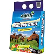 AGRO Right horse manure 3 kg - Fertiliser