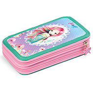 ARGUS Two-Tier Filled Pencil Case, Mermaid - Pencil Case