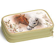 ARGUS Penál dvoupatrový, Horses & me - Pencil Case