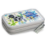 ARGUS Two-Tier Pencil Case, GOAL TIME - Pencil Case