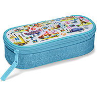 ARGUS Oval Pencil Case, Travel Time - School Case