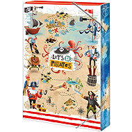ARGUS A4 Exercise Book Box Let’s be Pirates - Desky na sešity