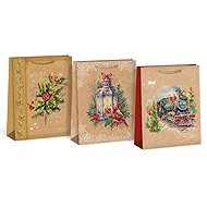 ARGUS NATUR T4N Christmas baubles, 3pcs mix, V4 - Gift Bag