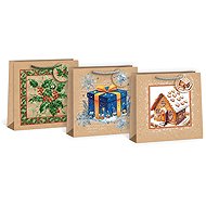ARGUS SQUARE T8N christmas gift bags, mix of 3, V2 - Gift Bag