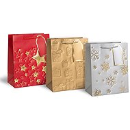 ARGUS LUX T4L Christmas gift wrap, 3-piece mix, V3 - Gift Bag