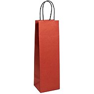 ARGUS NATUR ONE COLOUR T3N, 3 pack, red - Wine Bag