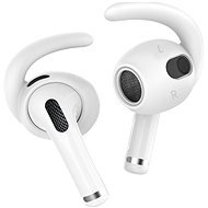 Ahastyle Silikon Ohrhaken für AirPods 3 - weiß - Gehörschutz für Kopfhörer