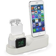 AhaStyle Stand for Airpods, iPhone and iWatch, Beige - Phone Holder