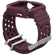 AhaStyle Strap for Apple Watch 38/40mm Silicone, Burgundy - Watch Strap