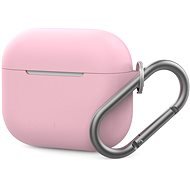 AhaStyle Cover AirPods 3 with LED and Clip Pink - Headphone Case