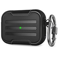 AhaStyle Premium TPU Rugged Airpods Pro Case, Black - Headphone Case