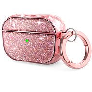 AhaStyle Glitter Protection Airpods Pro Case, Pink - Headphone Case