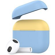 Ahastyle Silicone Cover for AirPods 3 Sky-blue-yellow - Headphone Case