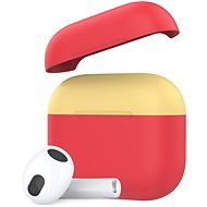 Ahastyle TPU Cover for AirPods 3 Red-yellow - Headphone Case