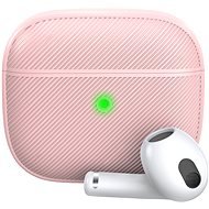 Ahastyle AirPods 3 Pink szilikon tok - Fülhallgató tok