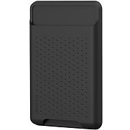 AhaStyle silikónová magsafe peňaženka pre Apple iPhone čierna - MagSafe peňaženka
