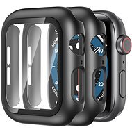 AhaStyle Premium 9H Schutzglas für Apple Watch 1 - 38 mm - Uhrenetui