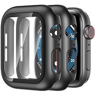 AhaStyle Premium 9H Schutzglas für Apple Watch 1 - 42 mm - Uhrenetui
