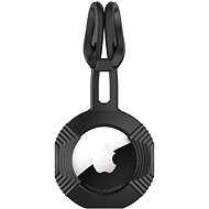 AhaStyle Silicone Case with Cord for Apple AirTag Black - AirTag Loop