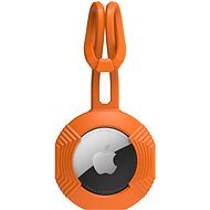 AhaStyle Silikonhülle mit Kabel für Apple AirTag orange - AirTag-Anhänger